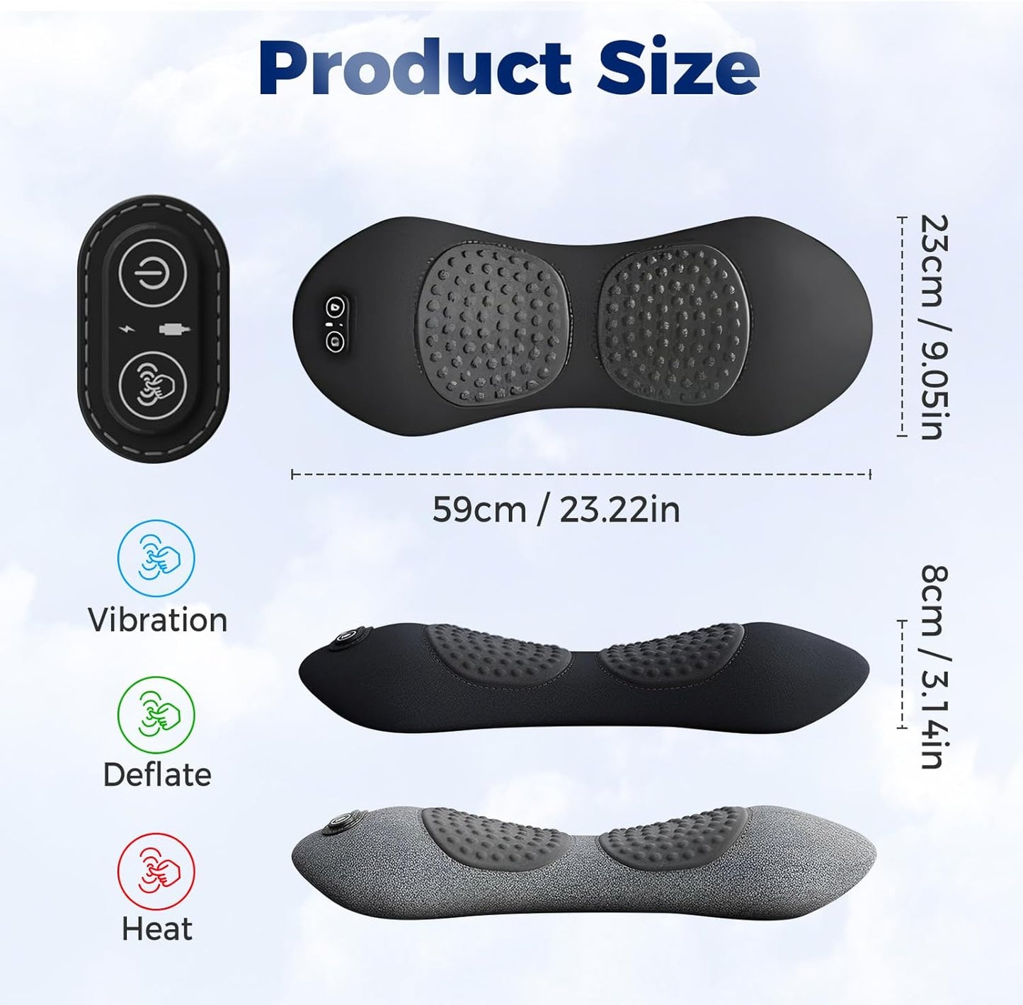 3-in-1 back massager lightma™