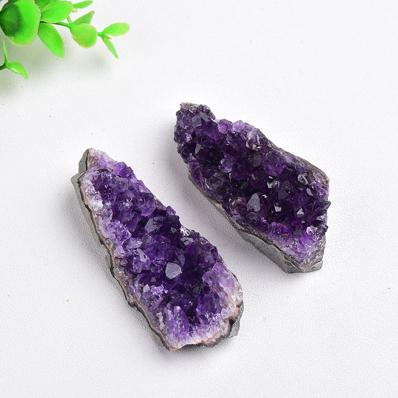 Wholesale Natural Amethyst Cluster Amethyst Block Mineral Specimen Amethyst Cave Piece Ornaments