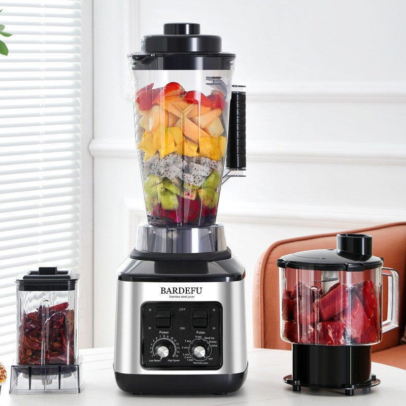Multifunctional 6IN1 Wall-breaking Cooking Machine Large Capacity Household Blender Juicer Meat Grinder Sand Ice Machine
