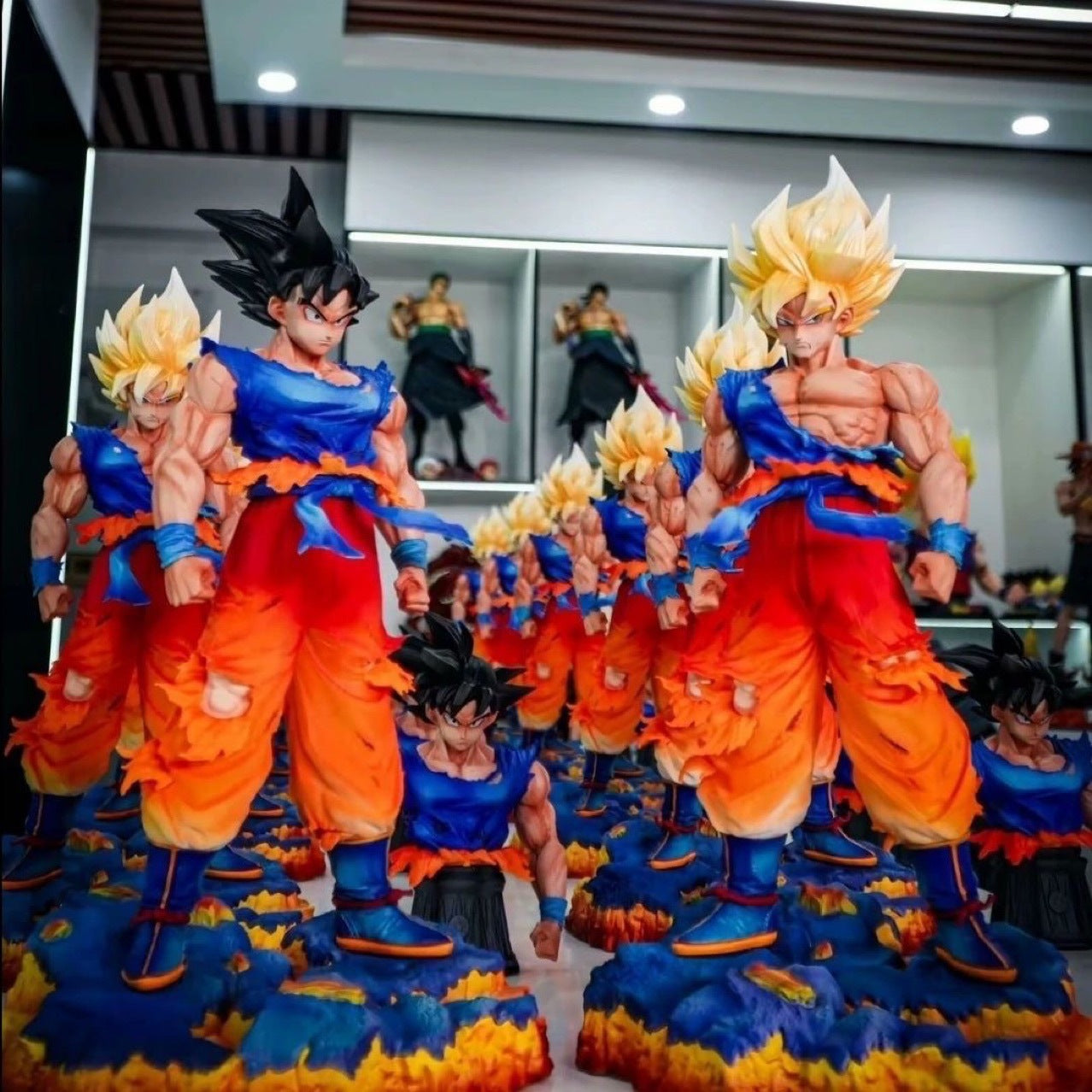 [Original Source] Statue Brother's Same Style Jd Comes Out With Super Goku Dragon Ball Toy Gift Figure