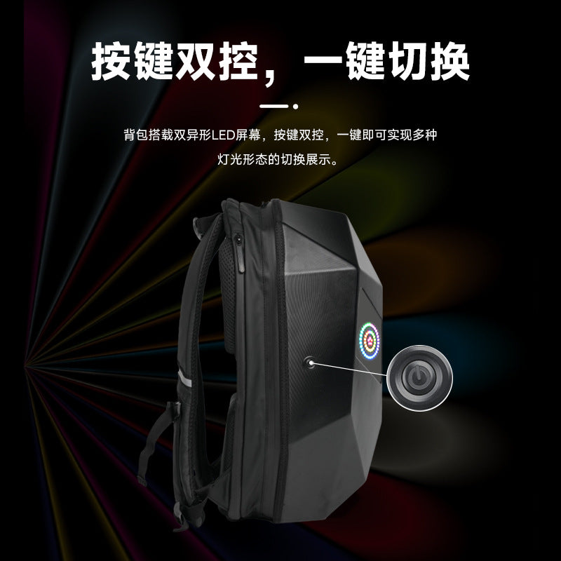 Loy Export New Product Iron Man Cycling Led Motorcycle Helmet Backpack Hot Selling Basket Football Hard Shell Display Bag