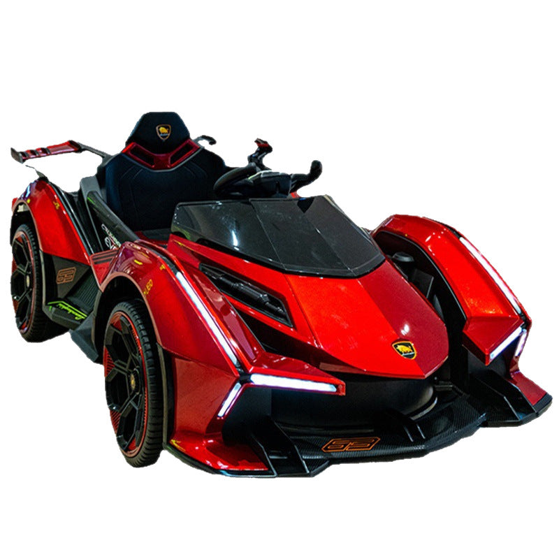 Children's Electric Car Can Sit On Men's And Women's Four-Wheel Remote Control Car Charging Self-Driving Battery Four-Wheel Drive Baby Toy Car