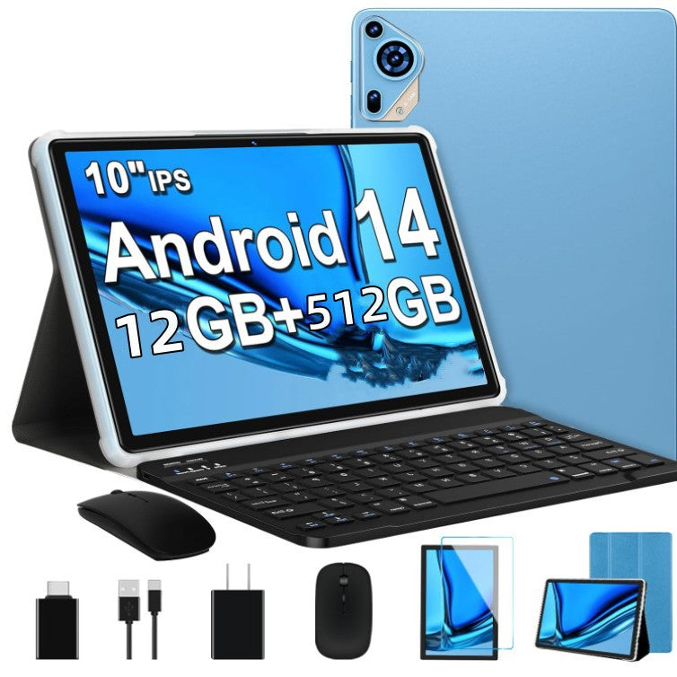 C 10.1-Inch 4K High-Definition Full-Screen 5Gwifi Business Office Entertainment Mobile Phone Online Class Learning IPad Tablet