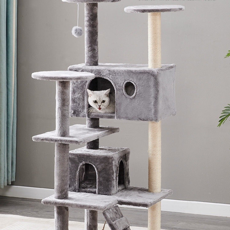 Four Seasons Universal Large Grasping Column Small Multi-layer Cat Grasping Board Villa Supplies Shelf Integrated Factory Outlet