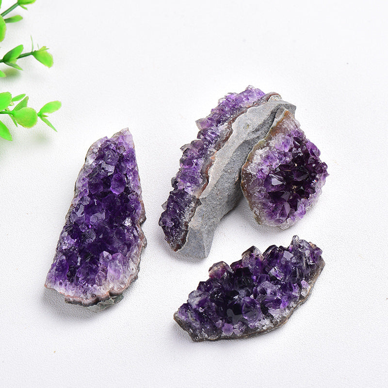 Wholesale Natural Amethyst Cluster Amethyst Block Mineral Specimen Amethyst Cave Piece Ornaments
