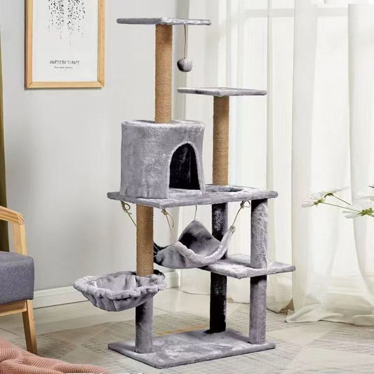 Four Seasons Universal Large Grasping Column Small Multi-layer Cat Grasping Board Villa Supplies Shelf Integrated Factory Outlet