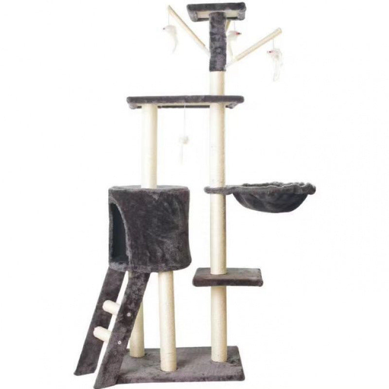 Four Seasons Universal Large Grasping Column Small Multi-layer Cat Grasping Board Villa Supplies Shelf Integrated Factory Outlet