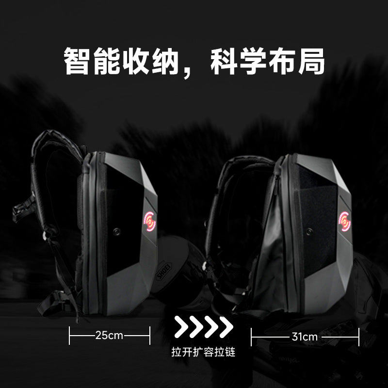 Loy Export New Product Iron Man Cycling Led Motorcycle Helmet Backpack Hot Selling Basket Football Hard Shell Display Bag