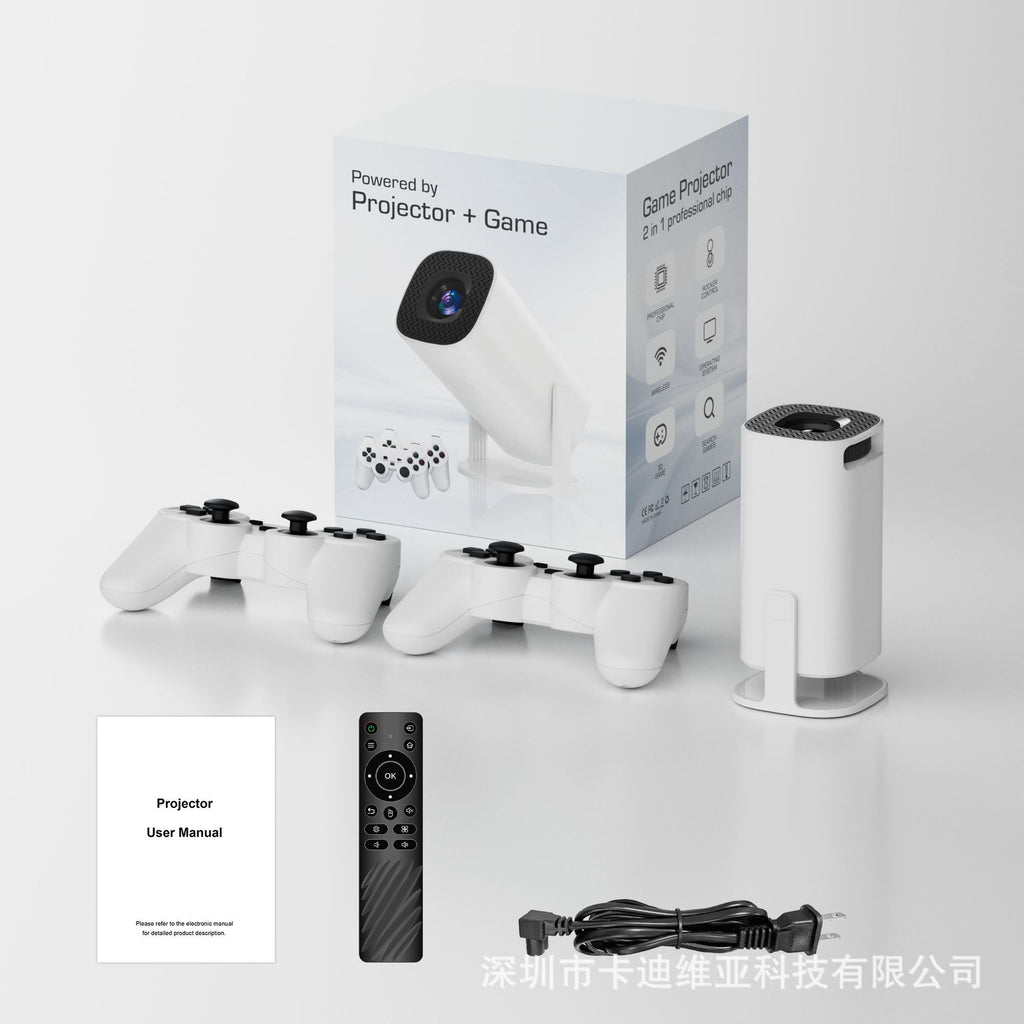 Cross-Border New Game Version Projector Hy300/P30/Hy320/S40 4K Android 13 Hd Game Console