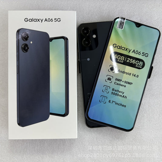 Cross-Border Hot Sell Galaxy A06 5g 256G+16Gb 6.7Inch Export Android Smartphone