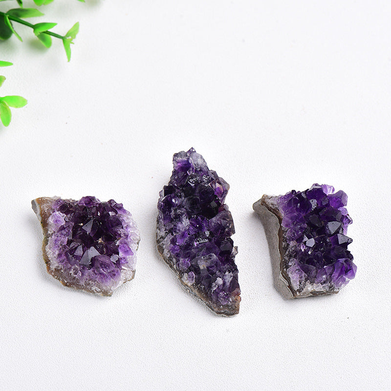 Wholesale Natural Amethyst Cluster Amethyst Block Mineral Specimen Amethyst Cave Piece Ornaments