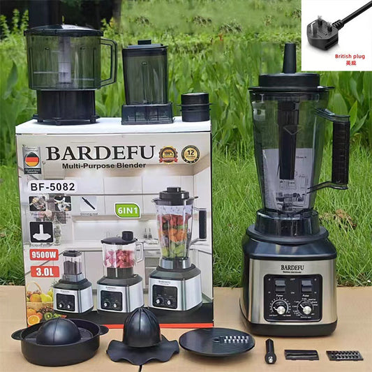Multifunctional 6IN1 Wall-breaking Cooking Machine Large Capacity Household Blender Juicer Meat Grinder Sand Ice Machine