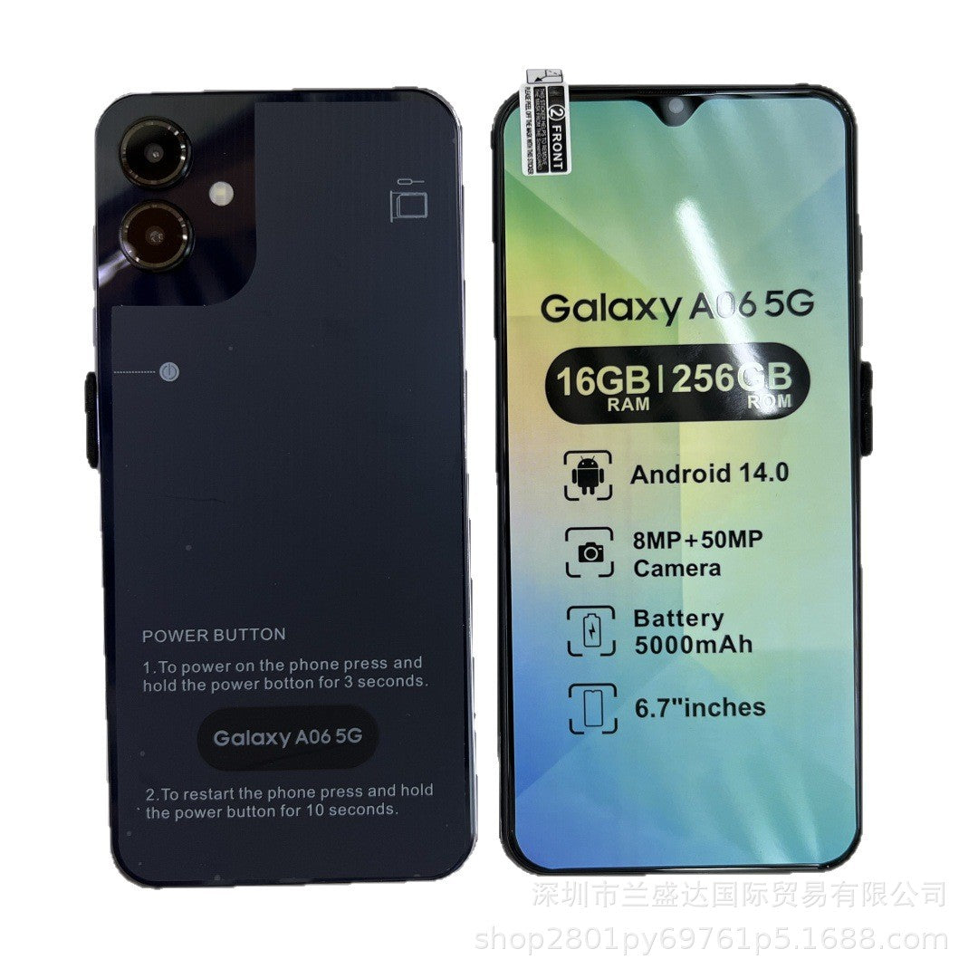 Cross-Border Hot Sell Galaxy A06 5g 256G+16Gb 6.7Inch Export Android Smartphone