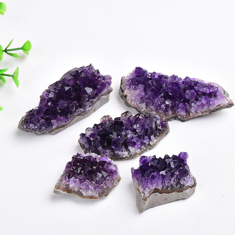 Wholesale Natural Amethyst Cluster Amethyst Block Mineral Specimen Amethyst Cave Piece Ornaments